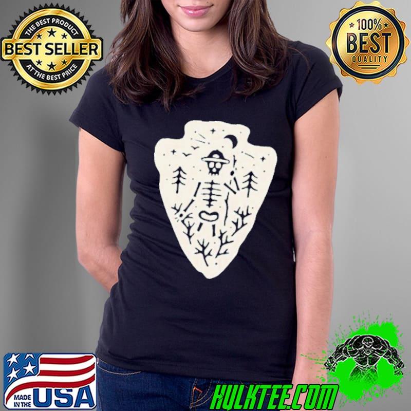 National park after dark arrowhead evergreen shirt