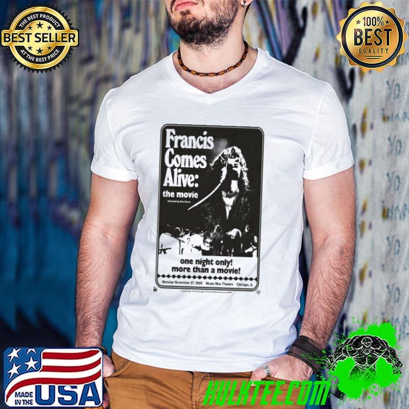 Neal Francis Nov 27, 2023 Music Box Theatre, Chicago, IL poster shirt