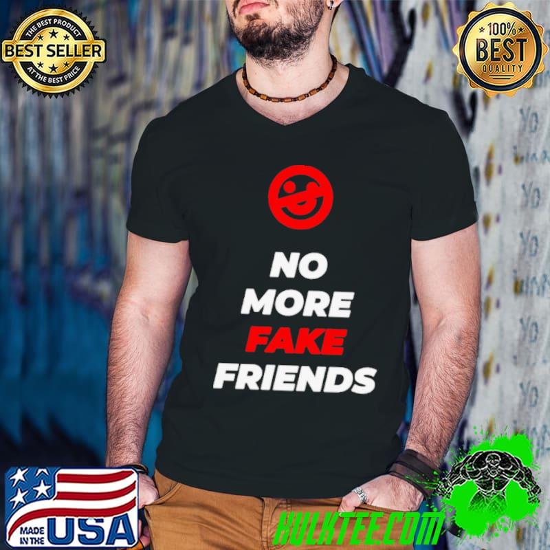 No more fake friends s Guys V Neck No more fake friends s Guys V Neck