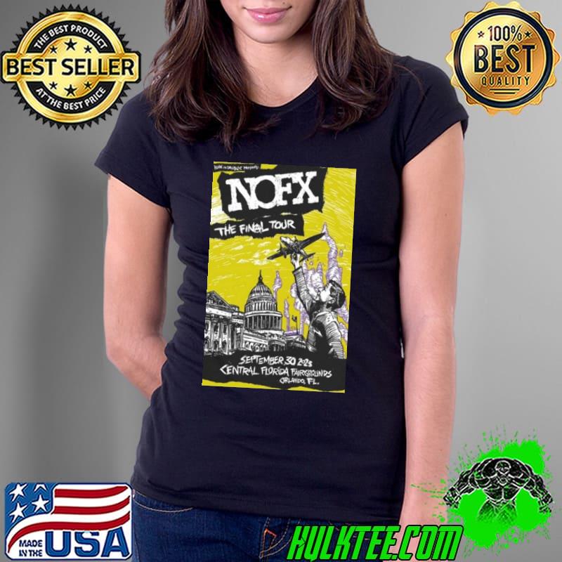 Nofx The Final Tour Central Florida Fairgrounds Orlando, Fl September 30, 2023 shirt