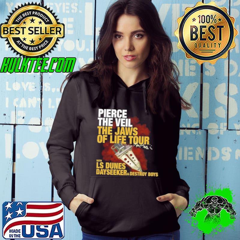 Pierce The Veil The Jaws Of Life Tour 2023 Tour s Hoodie Pierce The Veil The Jaws Of Life Tour 2023 Tour s Hoodie