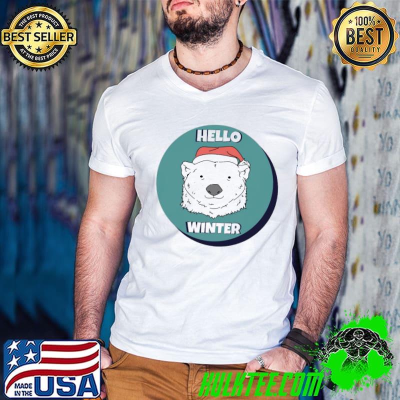 Santa Polar Bear 2023 Christmas shirt