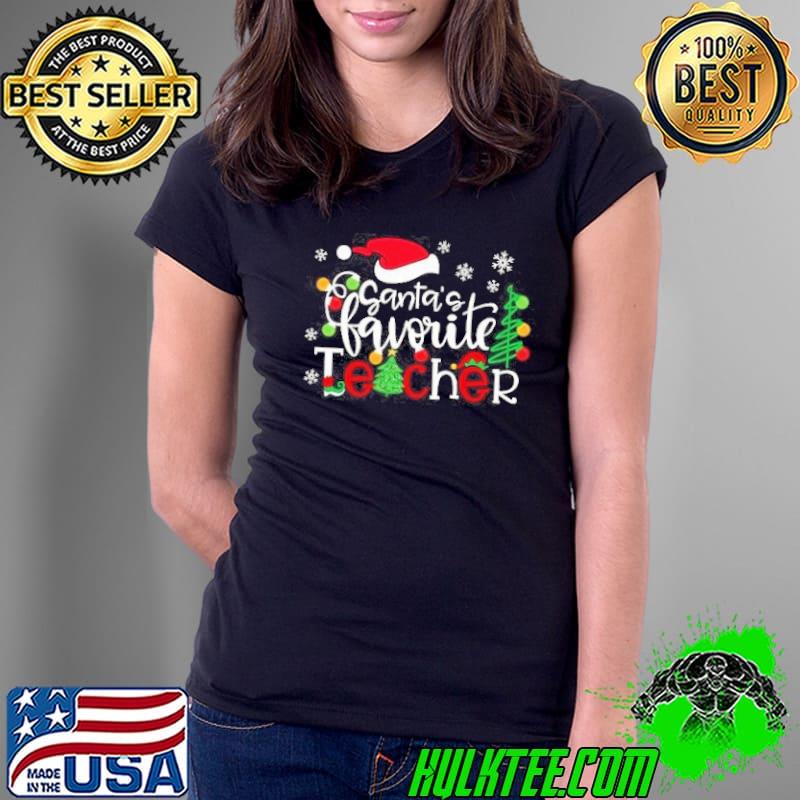 Santa's Favorite Teacher Shirt