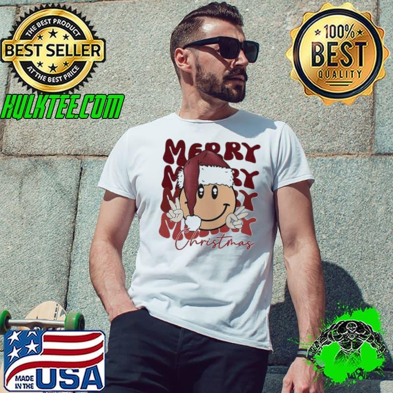 Smiley Merry Christmas Shirt Unisex Smiley Merry Christmas Shirt Unisex