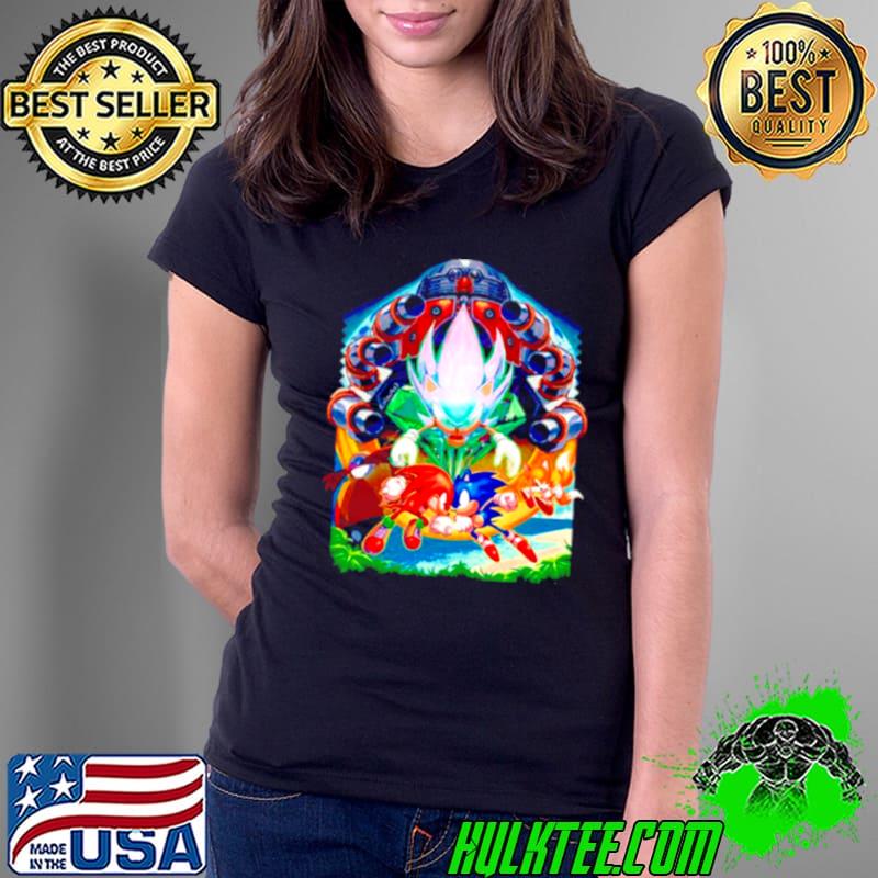 Sonic 3 and Knuckles shirt