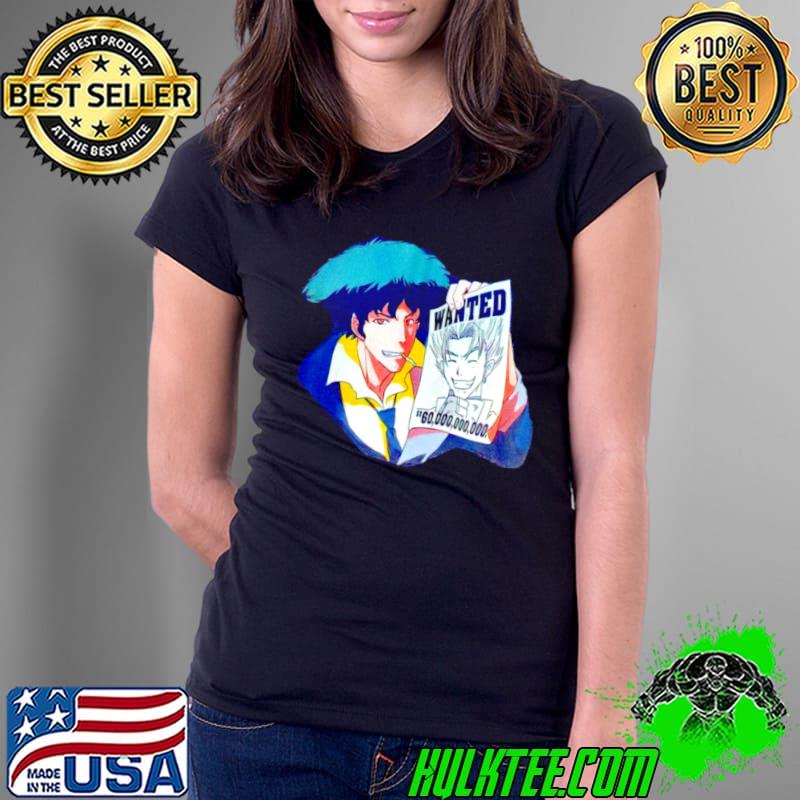 Spike Spiegel wanted Cowboy Bebop shirt
