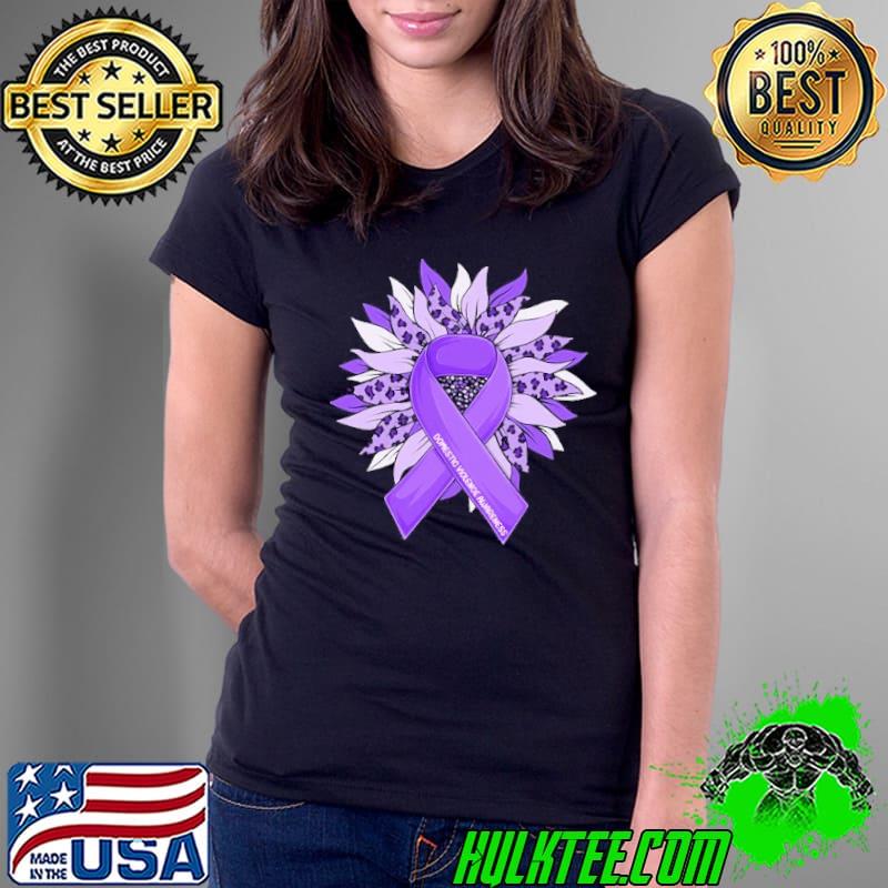 Sunflower Leopard Domestic Violence Awareness shirt