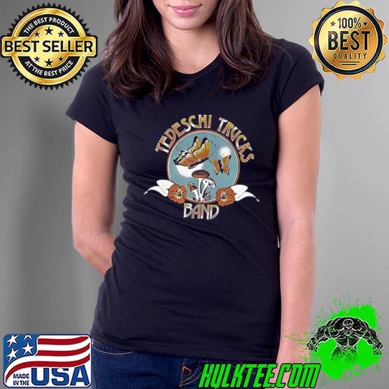 Tedeschi Trucks Band Butterfly Mushroom Shirt Tedeschi Trucks Band Butterfly Mushroom Shirt