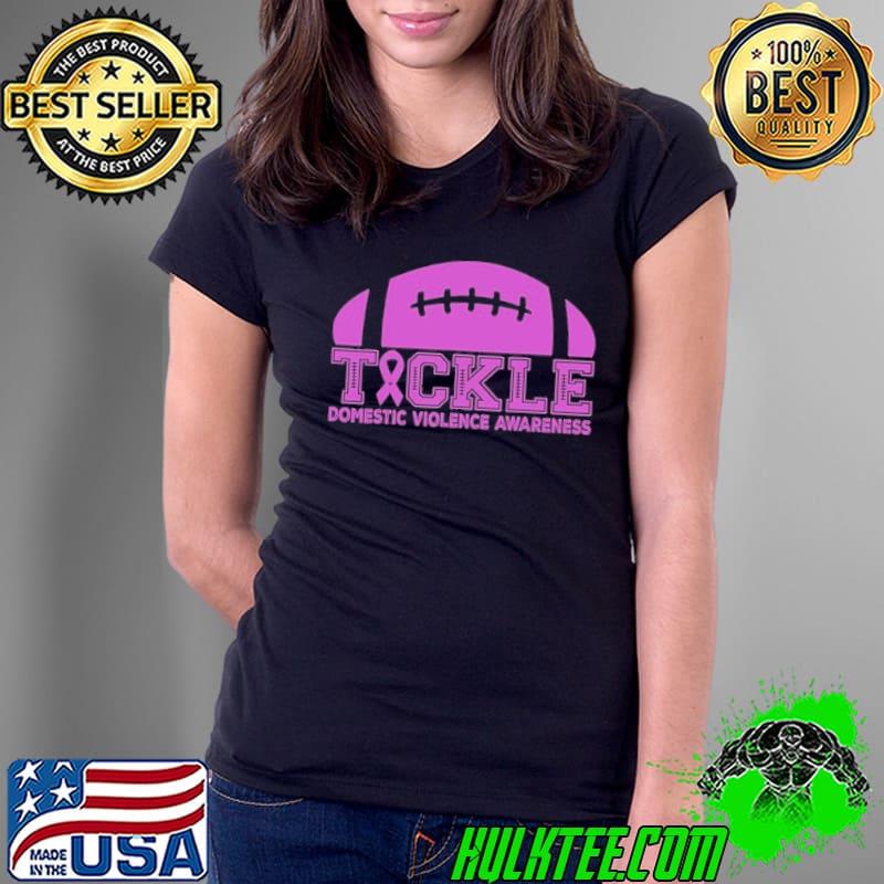 Tickle Domestic Violence Awareness football shirt