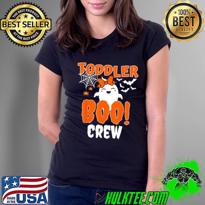 Toddler Boo Crew Bats Daycare Teacher Halloween Party T-Shirt