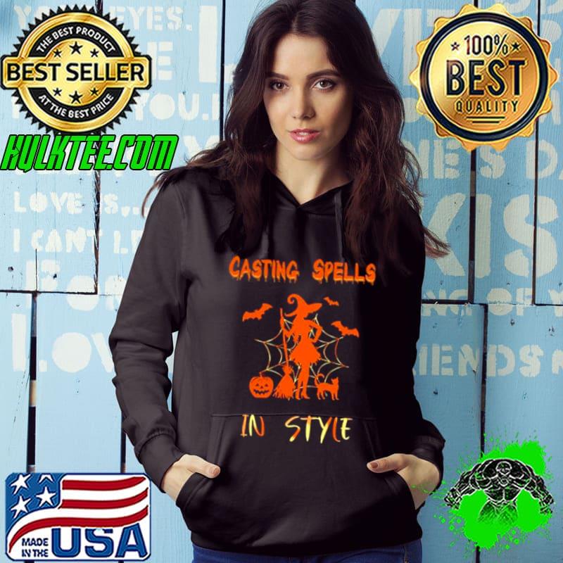 Witch cating spells in style s Hoodie Witch cating spells in style s Hoodie