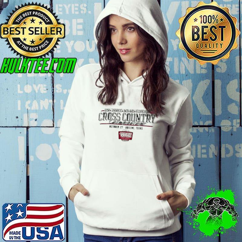 2023 WAC Western Athletic Conference Cross Country Championship oct 27 Abilene shirt