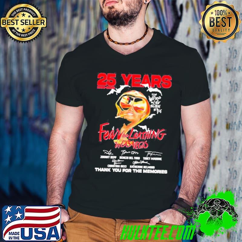 25 Years 1998 – 2023 Fear And Loathing In Las Vegas The Memories Shirt