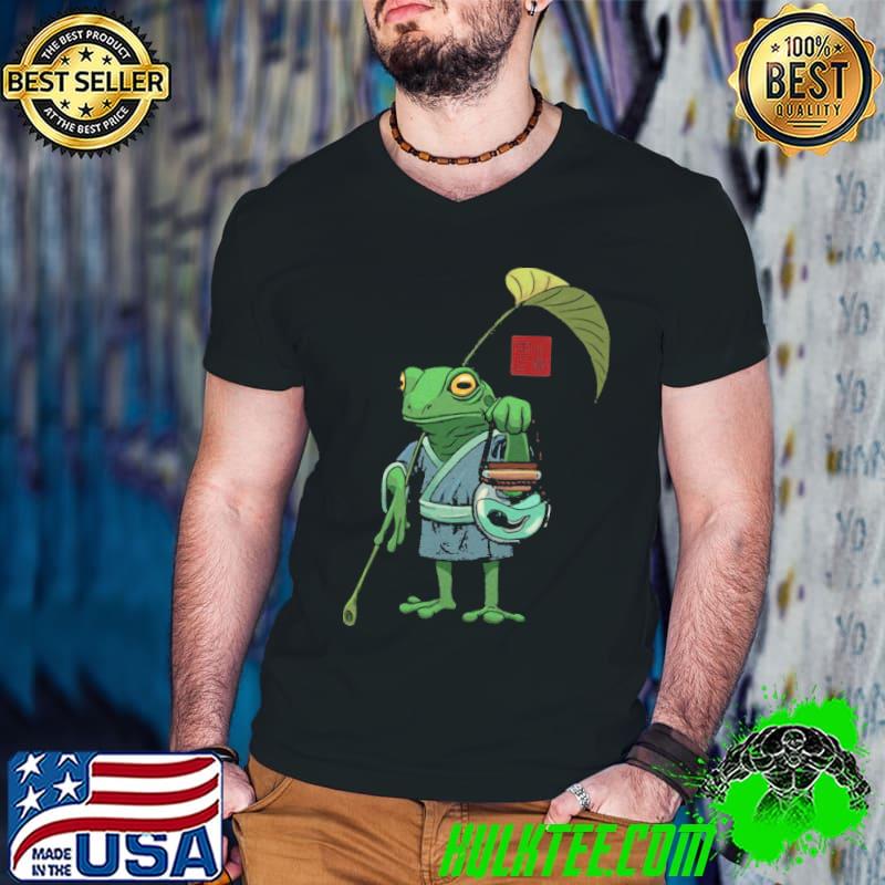 A Frog And His Son Anime Shirt