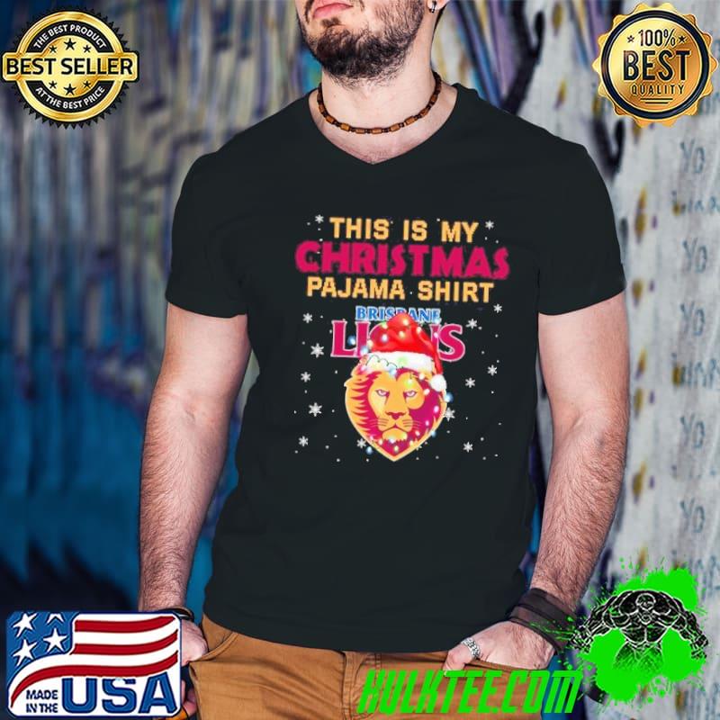 AFL This is christmas Pajamas sweater Brisbane Lions shirt