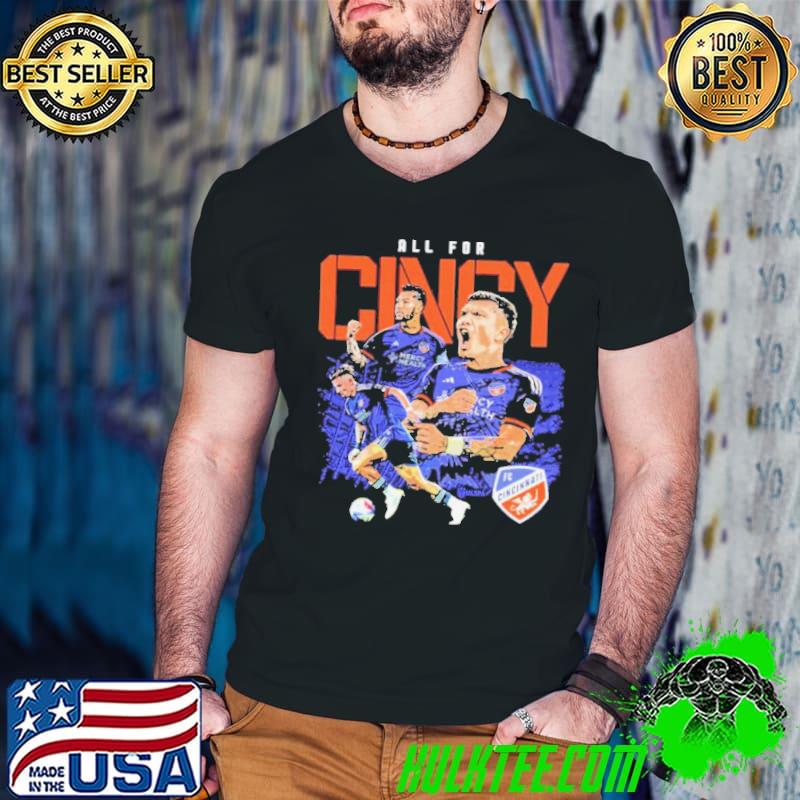 All for Cincy FC Cincinnati Player shirt