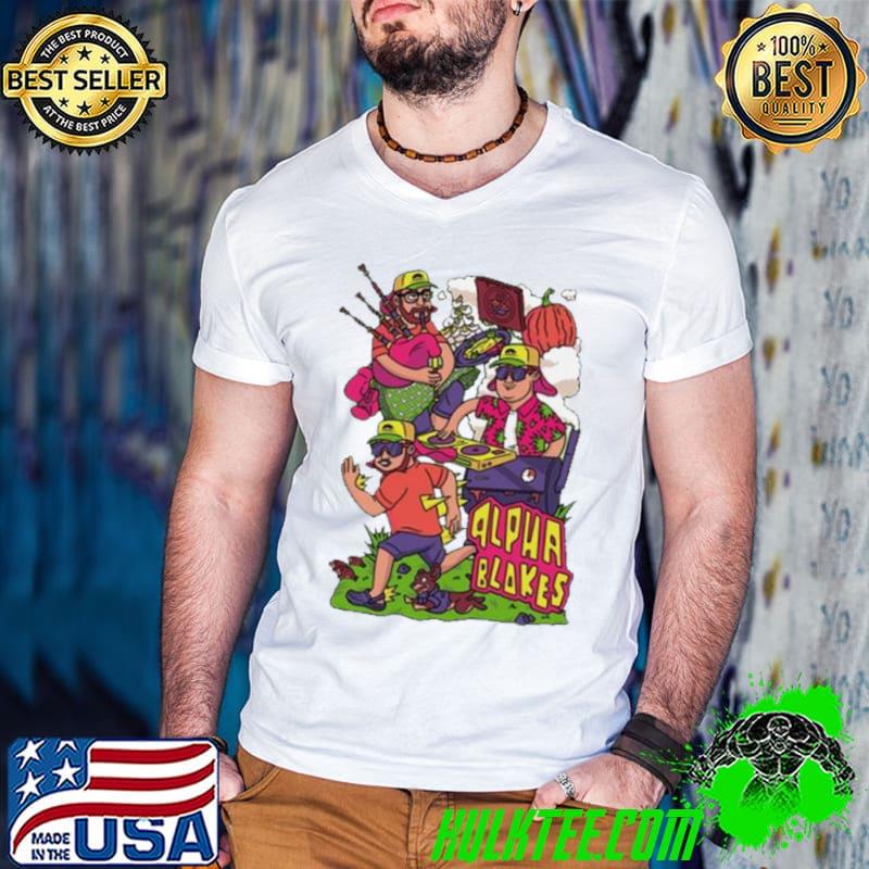Alpha Blokes Podcast The Story Of The Show Cartoon New shirt