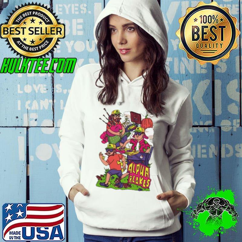 Alpha Blokes Podcast The Story Of The Show Cartoon New s Hoodie Alpha Blokes Podcast The Story Of The Show Cartoon New s Hoodie