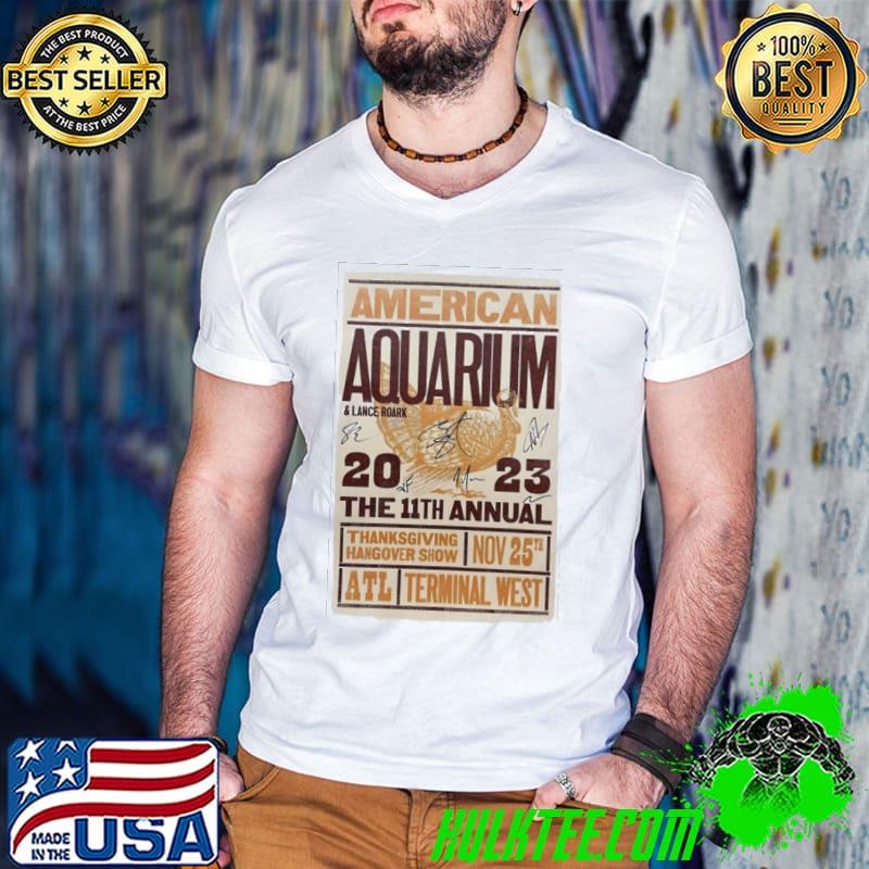American Aquarium Terminal West Atlanta, GA Nov 25, 2023 poster s Guys V Neck American Aquarium Terminal West Atlanta, GA Nov 25, 2023 poster s Guys V Neck