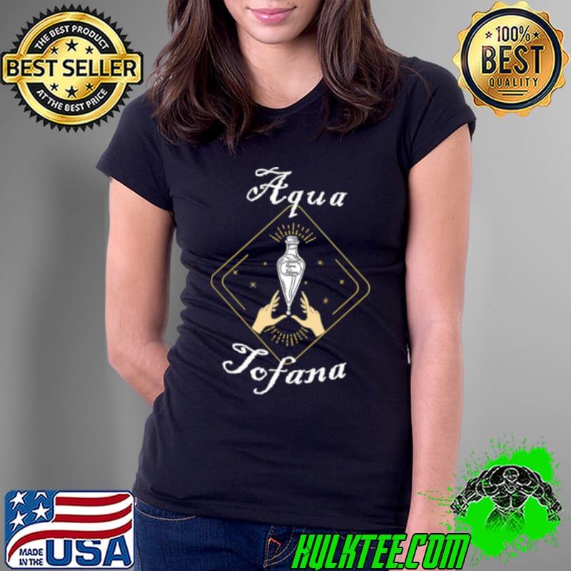 Aqua Tofana True Crime Obsessed Bailey Sarian Suspish s Ladies Tee Aqua Tofana True Crime Obsessed Bailey Sarian Suspish s Ladies Tee