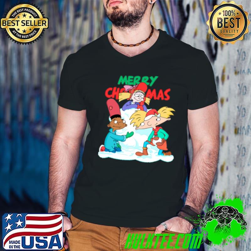 Arnold’s Christmas shirt