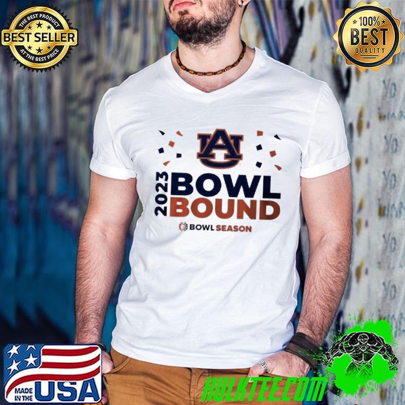Auburn Tigers 2023 Bowl Season Bound Shirt Guys V Neck Auburn Tigers 2023 Bowl Season Bound Shirt Guys V Neck