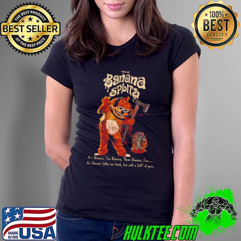 Banana Splits Horror Parody Original Christmas s Ladies Tee Banana Splits Horror Parody Original Christmas s Ladies Tee