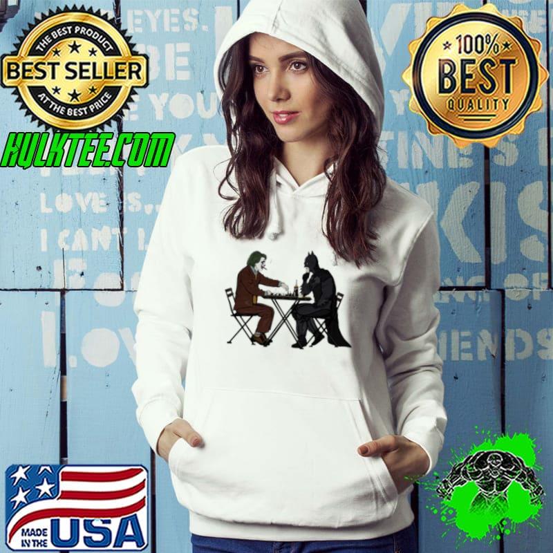 Batman And The Joker Playing Chess Dc Comics Superhero shirt