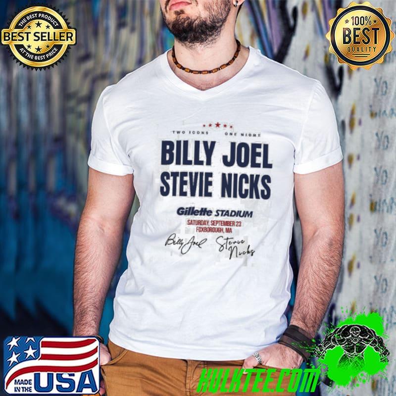 Billy Joel Stevie Nicks 2023 Tour Shirt