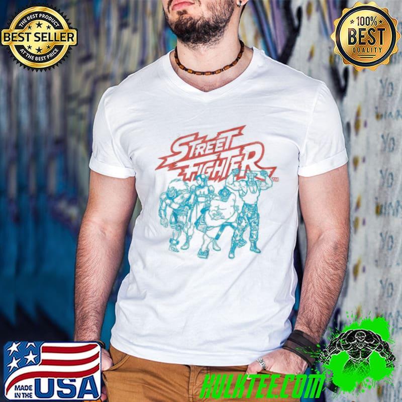 Blue Sketches Shirt