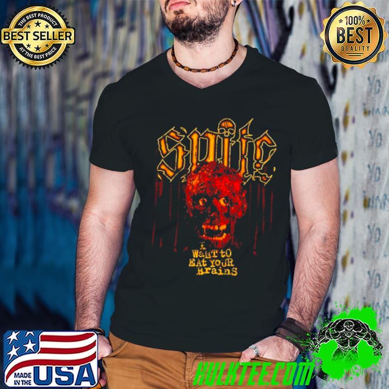 Brain Zombie Spite I Wants To Eat Your Brains Shirt