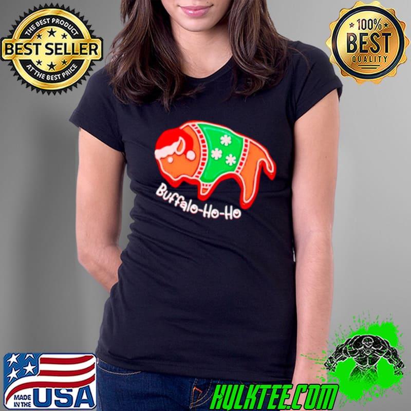 Buffalo Ho Ho Buffalo Bills Christmas s Ladies Tee Buffalo Ho Ho Buffalo Bills Christmas s Ladies Tee