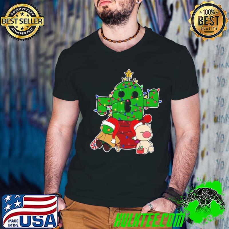 Cactus light christmas funny 2023 shirt
