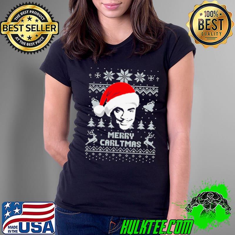 Carlton Merry Carltmas Christmas s Ladies Tee Carlton Merry Carltmas Christmas s Ladies Tee