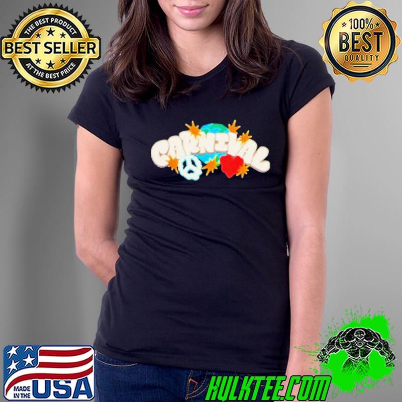 Carnival planet ovs washed heart 2023 s Ladies Tee Carnival planet ovs washed heart 2023 s Ladies Tee