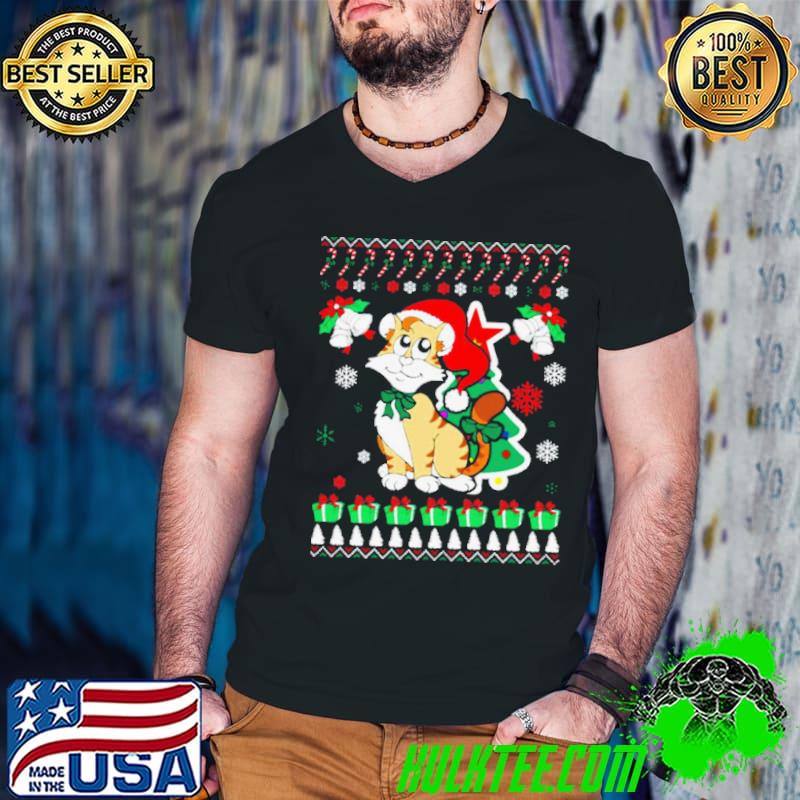 Christmas Cat Ugly Christmas Model shirt Christmas Cat Ugly Christmas Model shirt