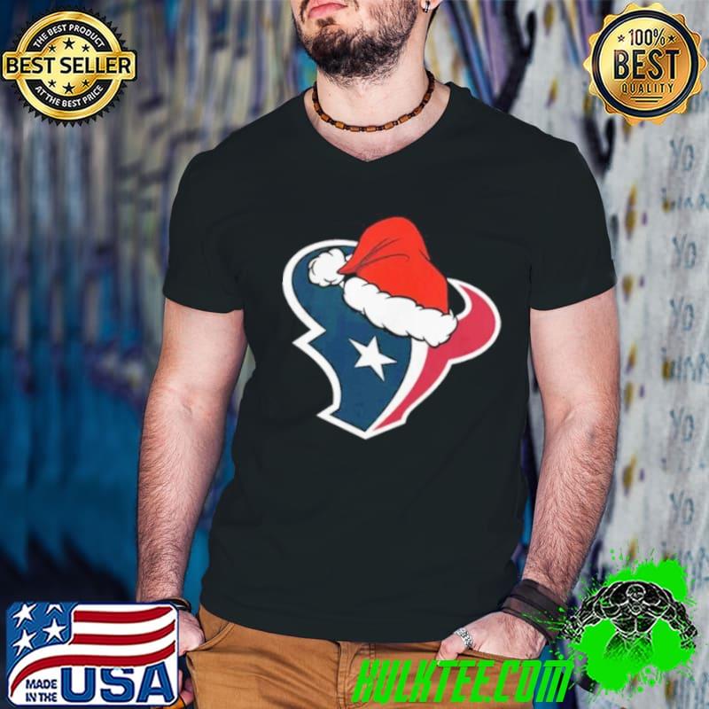 Christmas Holiday Houston Texans Santa Logo shirt