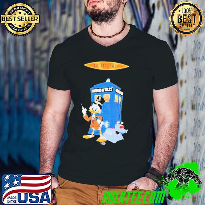 Ducktor who duckburd police shirt Ducktor who duckburd police shirt