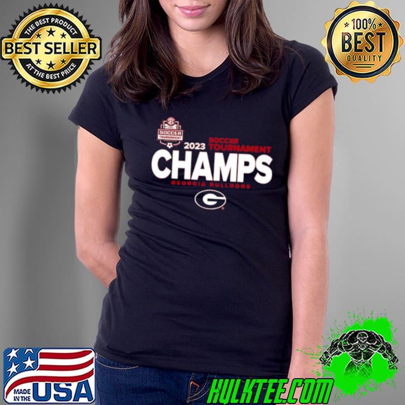 Georgia Bulldogs 2023 Soccer Tournament Champs shirt