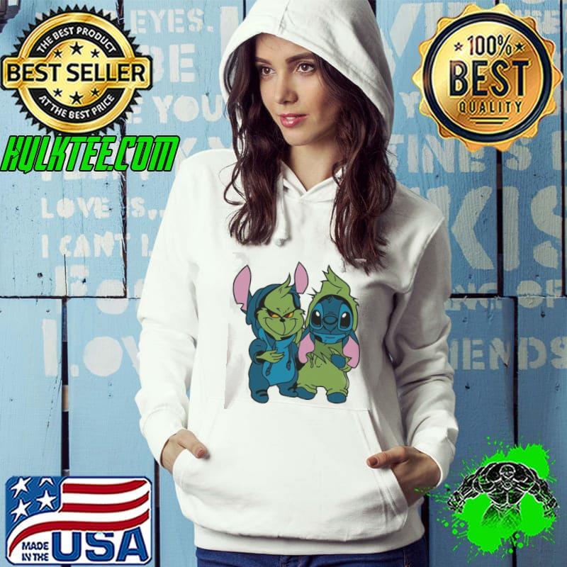 Grinch and Stitch Christmas Shirt