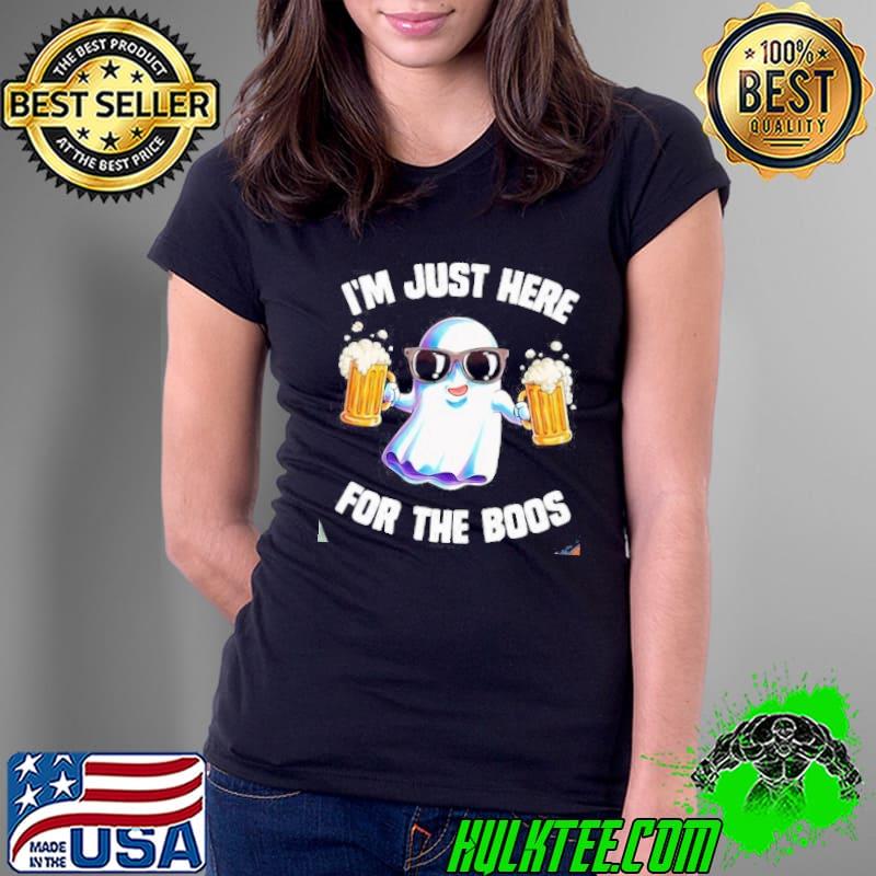 I'm Just Here for the Boos Halloween Shirt Ladies Tee I'm Just Here for the Boos Halloween Shirt Ladies Tee