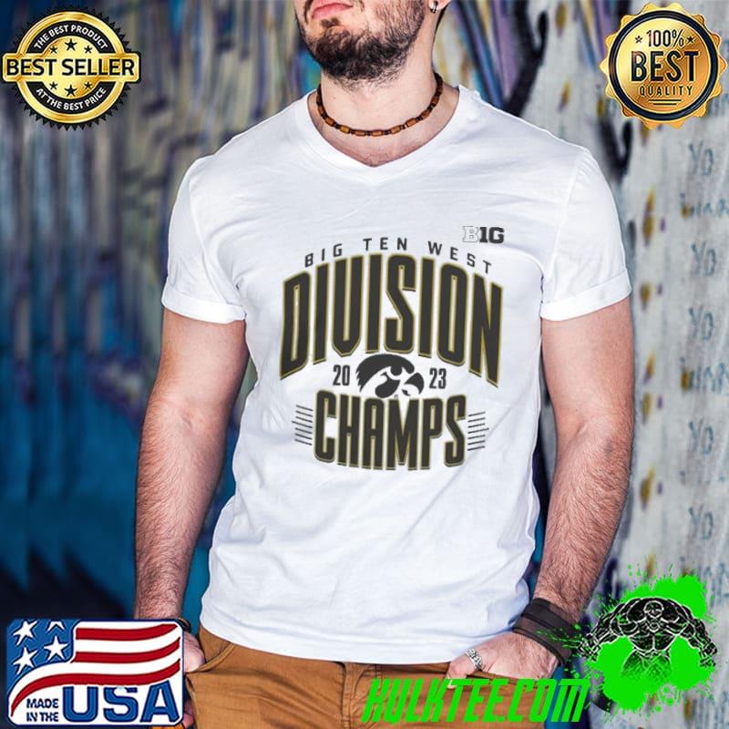 Iowa Hawkeyes Football 2023 Big Ten West Division Champions shirt