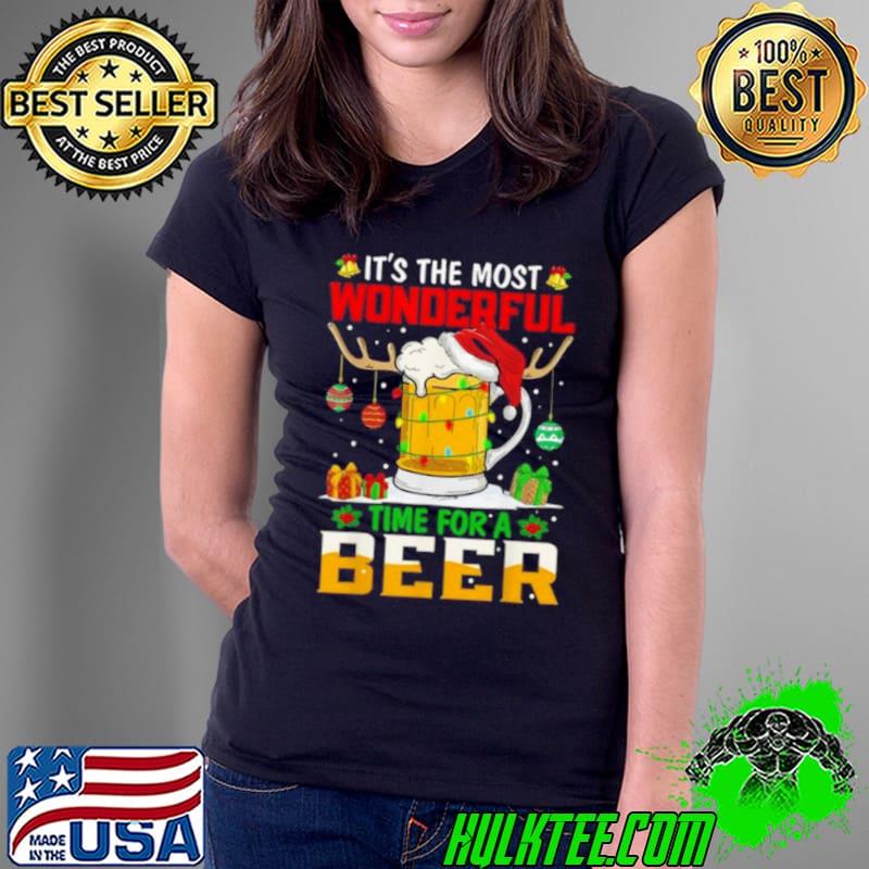 It’s The Most Wonderful Time For A Beer Christmas 2023 s Ladies Tee It’s The Most Wonderful Time For A Beer Christmas 2023 s Ladies Tee