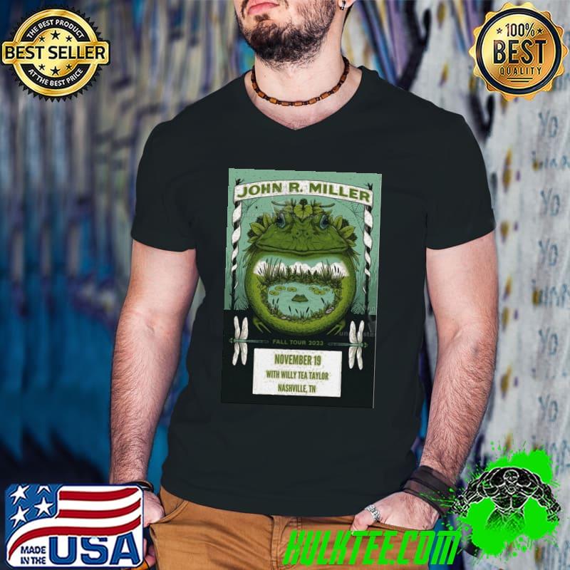 John R. Miller Fall Tour 2023 November 19 Nashville, TN Poster Shirt (watearked)