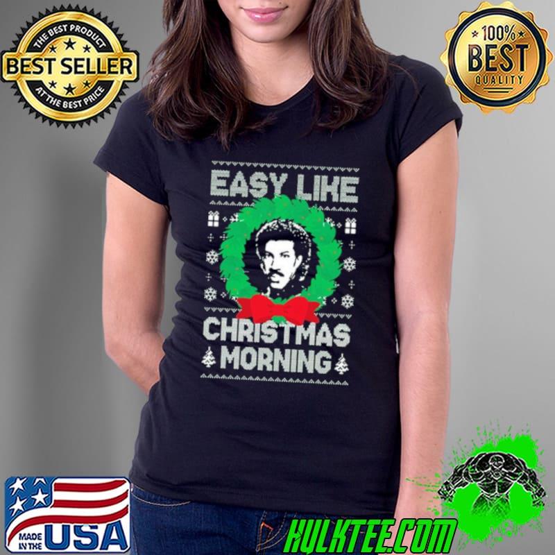 Lionel Richie Easy Like Christmas Morning 2023 s Ladies Tee Lionel Richie Easy Like Christmas Morning 2023 s Ladies Tee