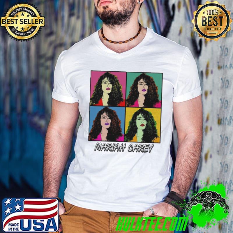 Mariah Carey 80s Pop Art Style shirt