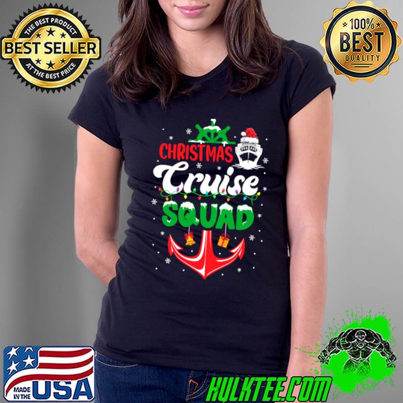 Merry Cruisemas Family Cruise Christmas Cruising Squad T-Shirt