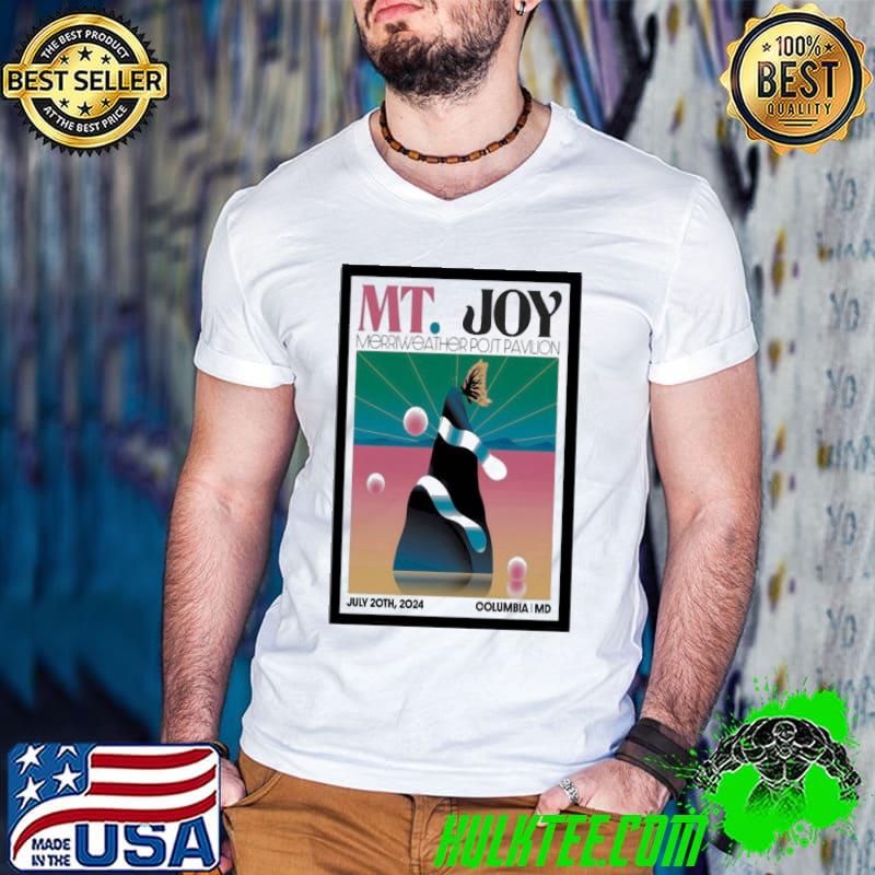 Mt. Joy July 20th, 2024 Merriweather Post Pavilion Columbia Poster Shirt