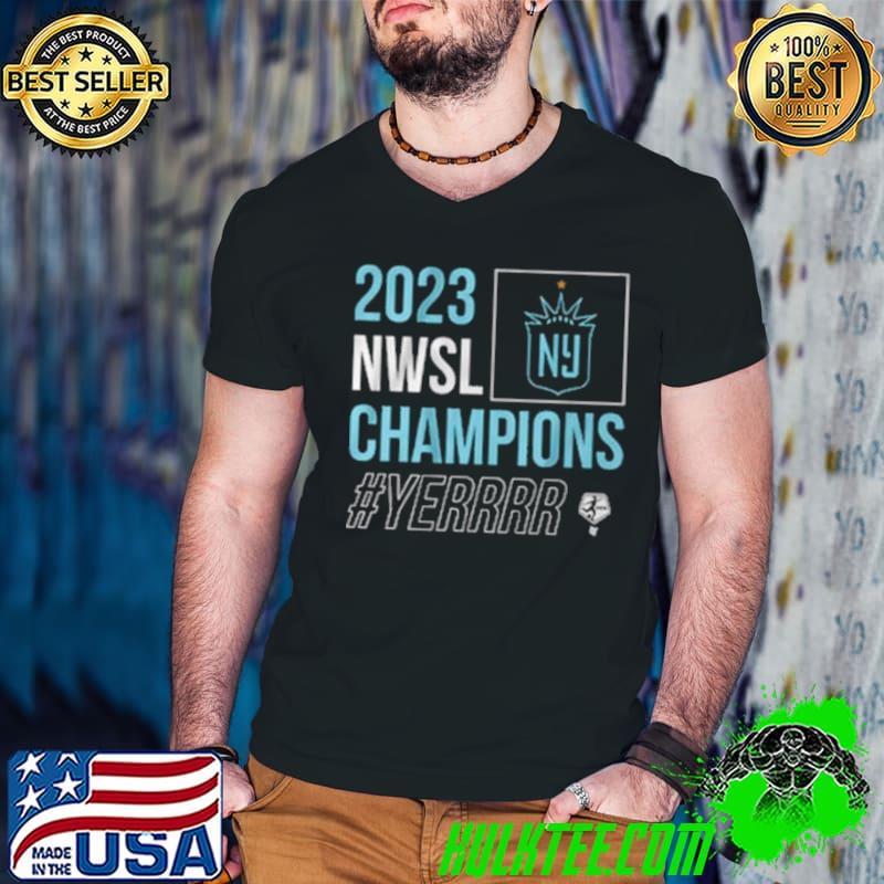 Nj Ny Gotham Fc 2023 Nwsl Champions #yerrrr shirt