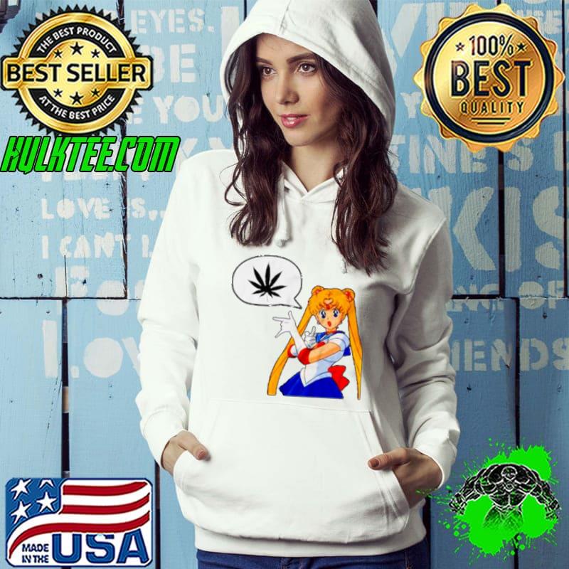 Sailor Moon Marijuana s Hoodie Sailor Moon Marijuana s Hoodie